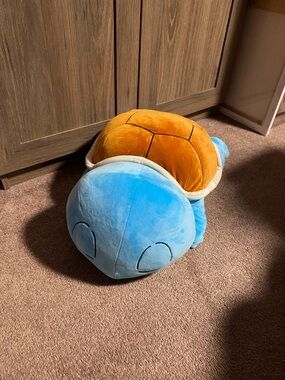 Pokemon Squirtle Sleeping Plush - 18-Inch